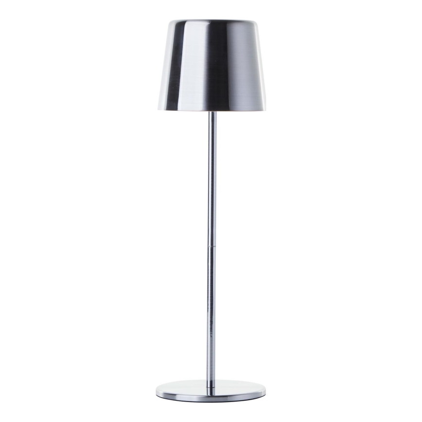 Brilliant - Udendørs LED lampe m. touch-funktion dæmpbar XAANA LED/4W/5V 3000/4000/6500K IP44 skinnende krom