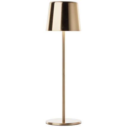 Brilliant - Udendørs LED lampe m. touch-funktion dæmpbar XAANA LED/4W/5V 3000/4000/6500K IP44 guldfarvet