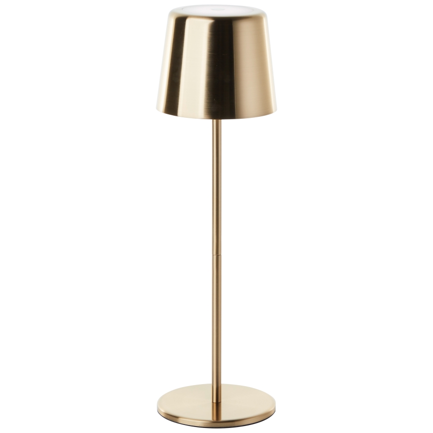 Brilliant - Udendørs LED lampe m. touch-funktion dæmpbar XAANA LED/4W/5V 3000/4000/6500K IP44 guldfarvet