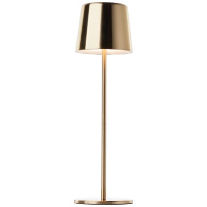 Brilliant - Udendørs LED lampe m. touch-funktion dæmpbar XAANA LED/4W/5V 3000/4000/6500K IP44 guldfarvet