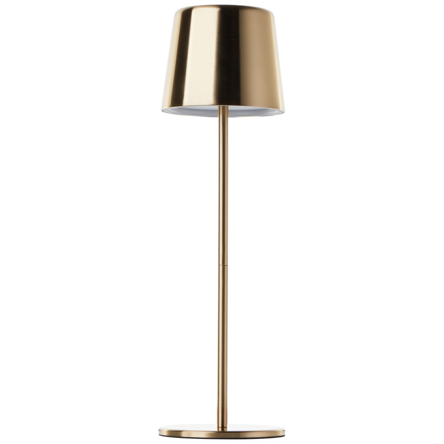 Brilliant - Udendørs LED lampe m. touch-funktion dæmpbar XAANA LED/4W/5V 3000/4000/6500K IP44 guldfarvet