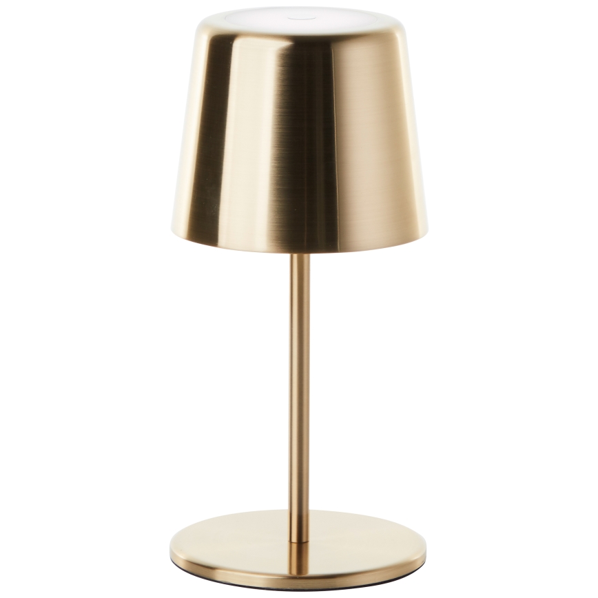 Brilliant - Udendørs LED lampe m. touch-funktion dæmpbar XAANA LED/4W/5V 3000/4000/6500K IP44 guldfarvet