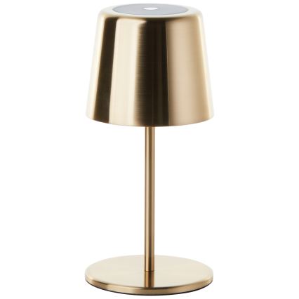 Brilliant - Udendørs LED lampe m. touch-funktion dæmpbar XAANA LED/4W/5V 3000/4000/6500K IP44 guldfarvet