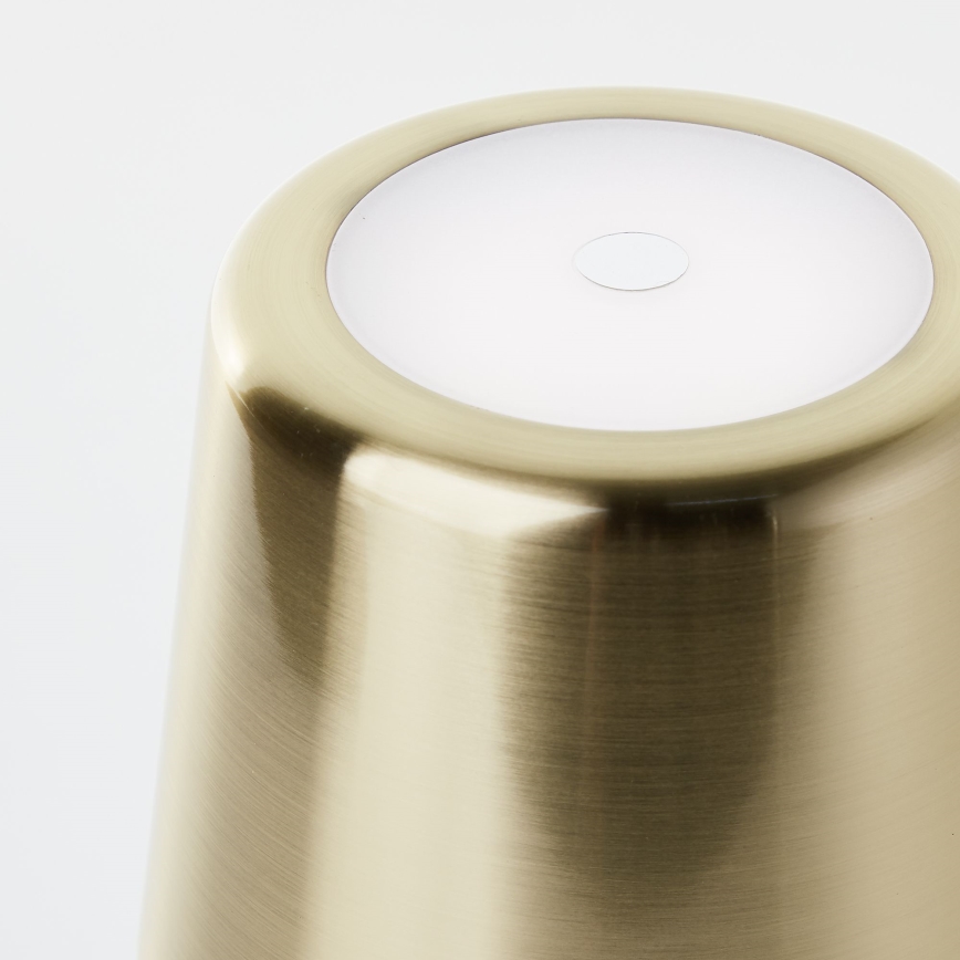 Brilliant - Udendørs LED lampe m. touch-funktion dæmpbar XAANA LED/4W/5V 3000/4000/6500K IP44 guldfarvet