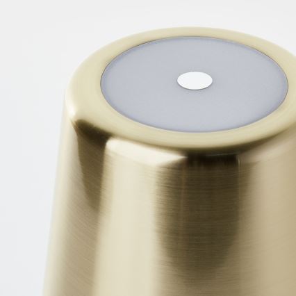 Brilliant - Udendørs LED lampe m. touch-funktion dæmpbar XAANA LED/4W/5V 3000/4000/6500K IP44 guldfarvet