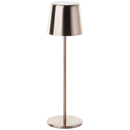 Brilliant - Udendørs LED lampe m. touch-funktion dæmpbar XAANA LED/4W/5V 3000/4000/6500K IP44 kobber