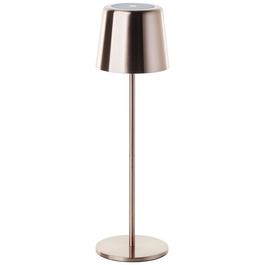 Brilliant - Udendørs LED lampe m. touch-funktion dæmpbar XAANA LED/4W/5V 3000/4000/6500K IP44 kobber