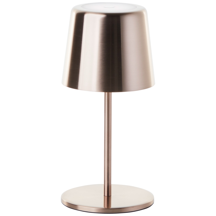 Brilliant - Udendørs LED lampe m. touch-funktion dæmpbar XAANA LED/4W/5V 3000/4000/6500K IP44 kobber