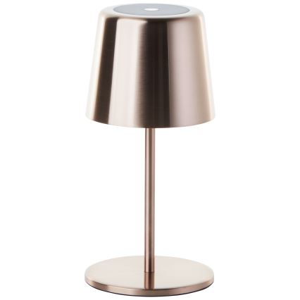 Brilliant - Udendørs LED lampe m. touch-funktion dæmpbar XAANA LED/4W/5V 3000/4000/6500K IP44 kobber