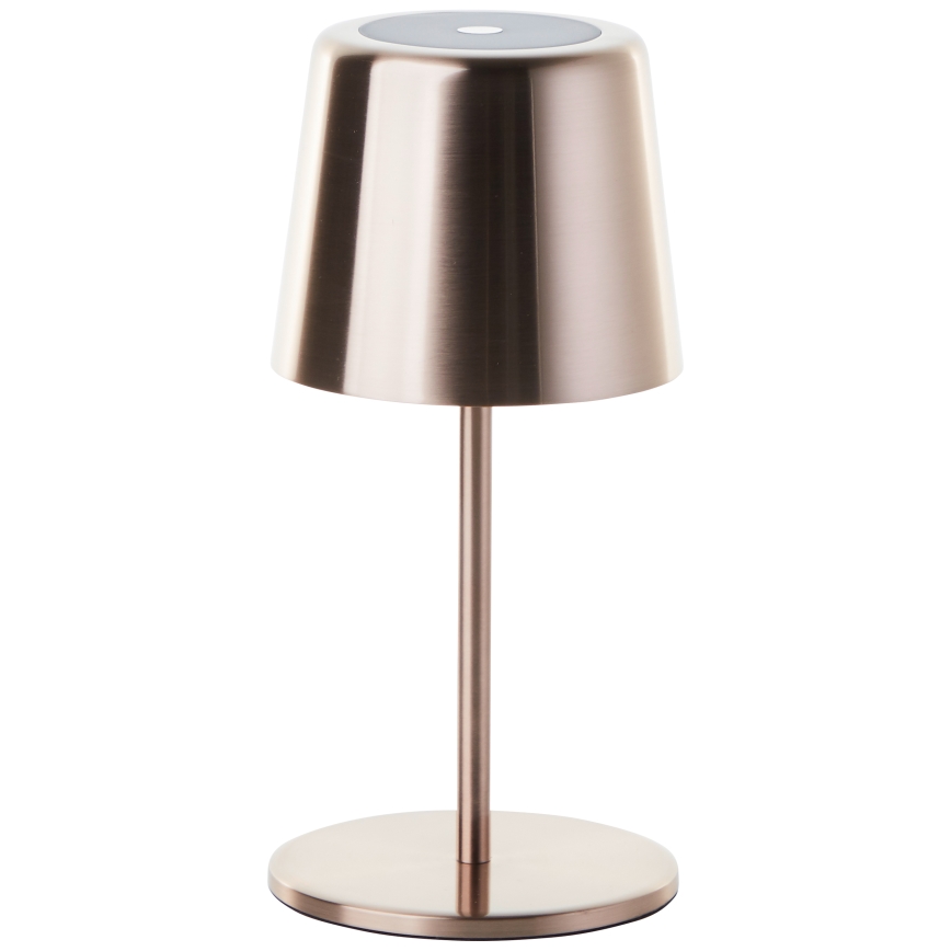 Brilliant - Udendørs LED lampe m. touch-funktion dæmpbar XAANA LED/4W/5V 3000/4000/6500K IP44 kobber
