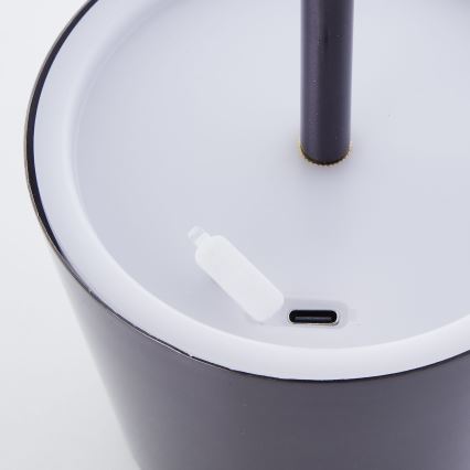 Brilliant - Udendørs LED lampe m. touch-funktion dæmpbar XAANA LED/4W/5V 3000/4000/6500K 2600 mAh IP44 sort