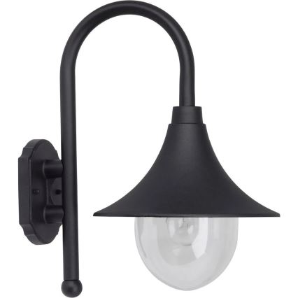 Brilliant - Udendørs væglampe BERNA 1xE27/60W/230V IP44 sort