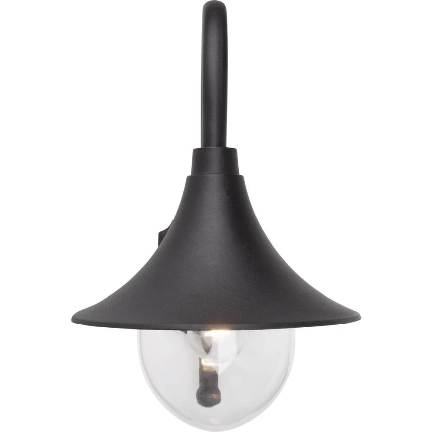Brilliant - Udendørs væglampe BERNA 1xE27/60W/230V IP44 sort