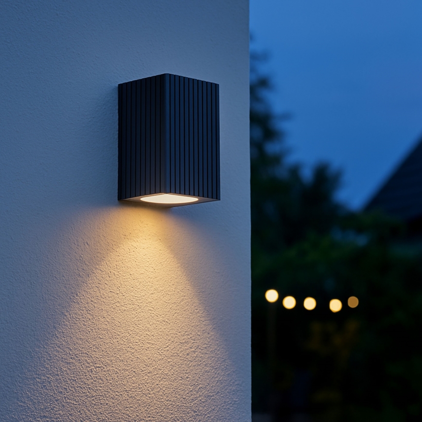 Brilliant - Udendørs væglampe JELANI 1xGU10/10W/230V IP44 sort