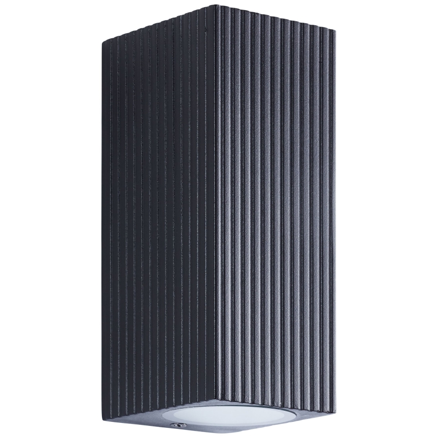 Brilliant - Udendørs væglampe JELANI 2xGU10/10W/230V IP44 sort