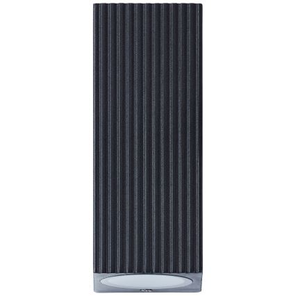 Brilliant - Udendørs væglampe JELANI 2xGU10/10W/230V IP44 sort