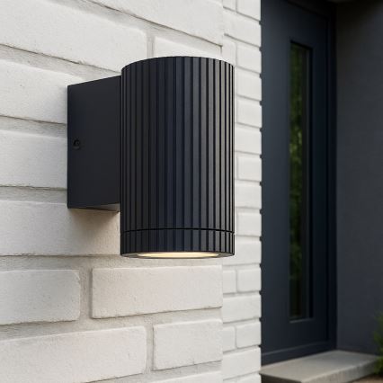 Brilliant - Udendørs væglampe KEOLA 1xGU10/10W/230V IP44 sort