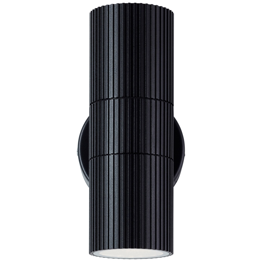 Brilliant - Udendørs væglampe KEOLA 2xGU10/10W/230V IP44 sort