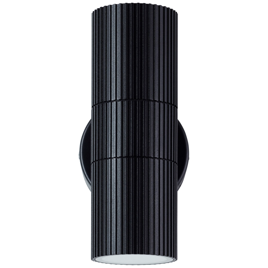 Brilliant - Udendørs væglampe KEOLA 2xGU10/10W/230V IP44 sort