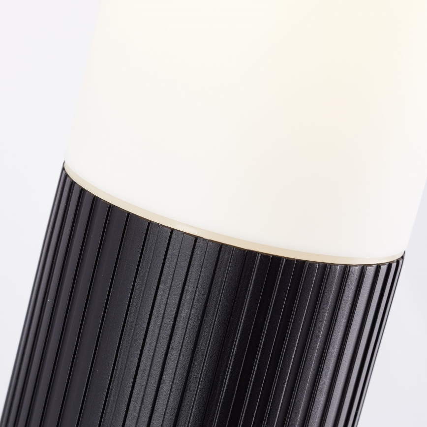 Brilliant - Udendørs væglampe med sensor KALEO 1xE27/10W/230V IP44 sort