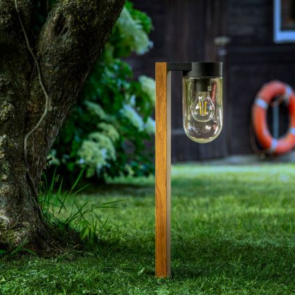 Brilliant - Udendørslampe CABAR 1xE27/40W/230V 55 cm IP44 brun