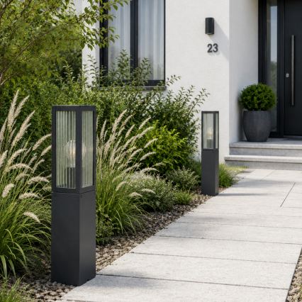 Brilliant - Udendørslampe GETTA 1xE27/20W/230V 50 cm IP44 sort