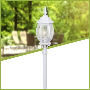 Brilliant - Udendørslampe ISTRIA 1xE27/60W/230V 112 cm IP23 hvid