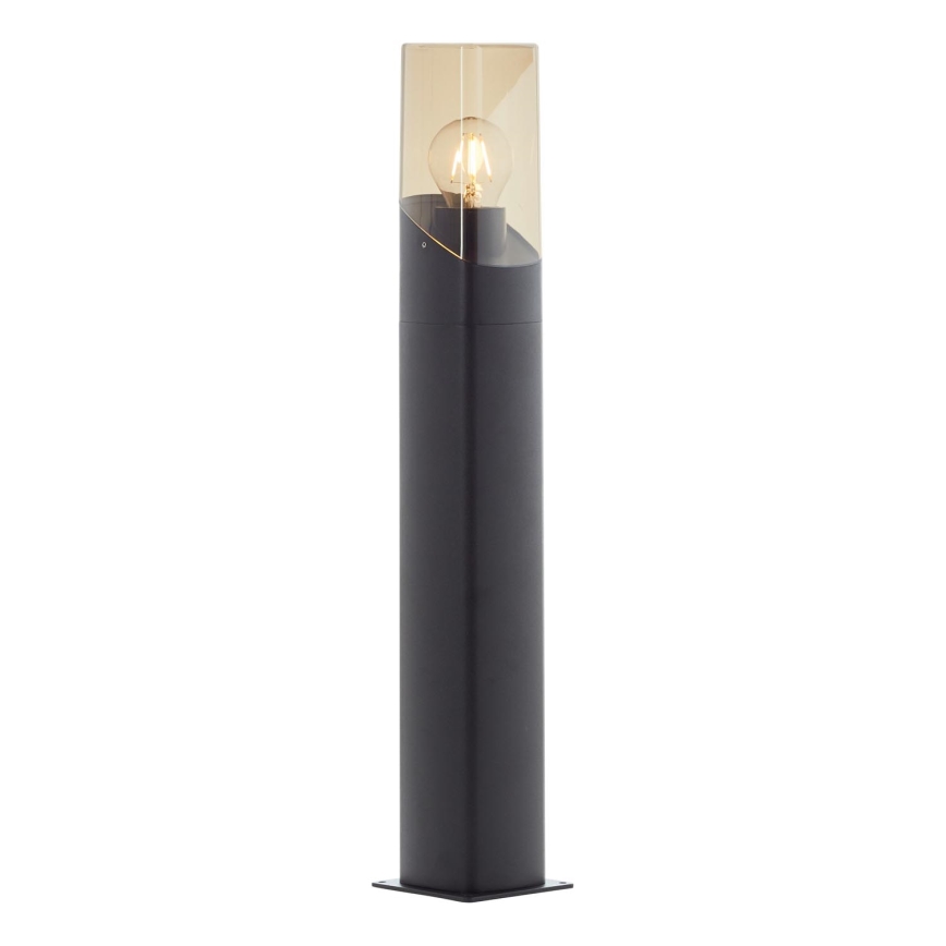 Brilliant - Udendørslampe MINOU 1xE27/10W/230V 60 cm IP44 sort/røget