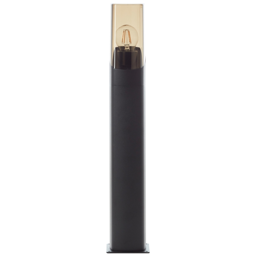 Brilliant - Udendørslampe MINOU 1xE27/10W/230V 60 cm IP44 sort/røget