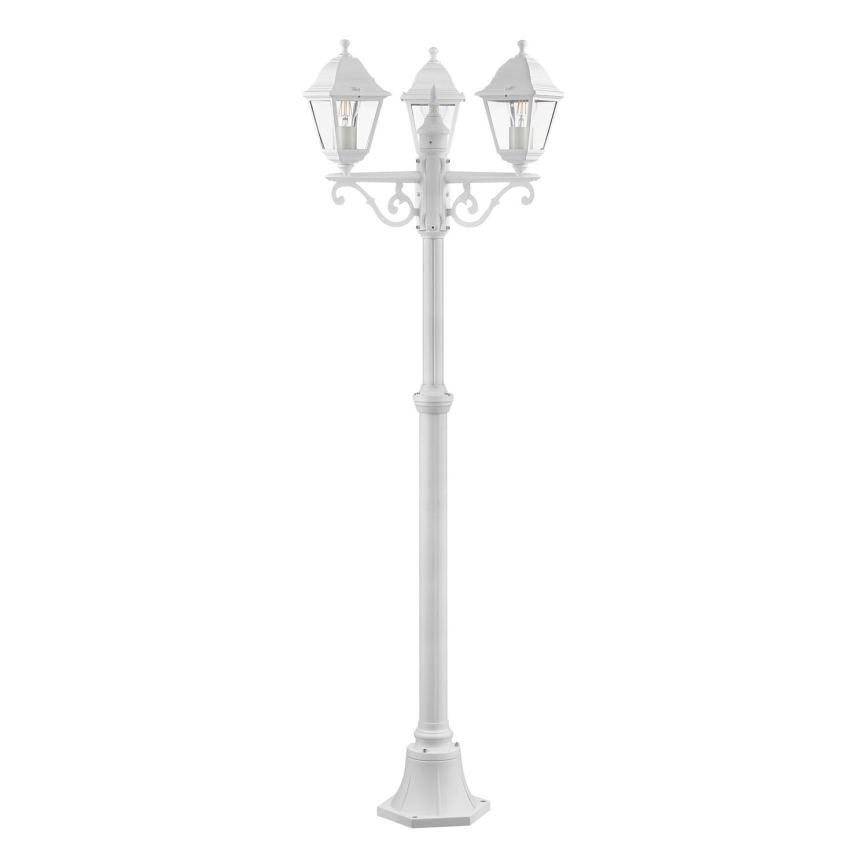 Brilliant - Udendørslampe NISSIE 3xE27/60W/230V IP44 hvid