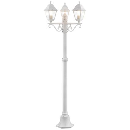 Brilliant - Udendørslampe NISSIE 3xE27/60W/230V IP44 hvid