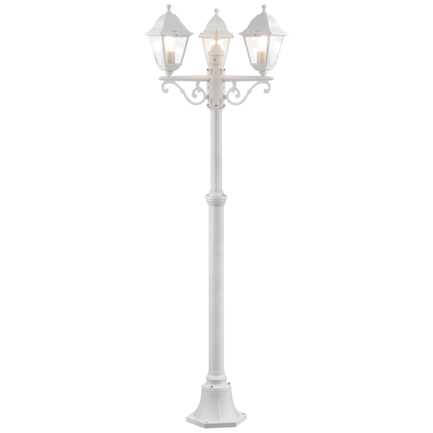 Brilliant - Udendørslampe NISSIE 3xE27/60W/230V IP44 hvid
