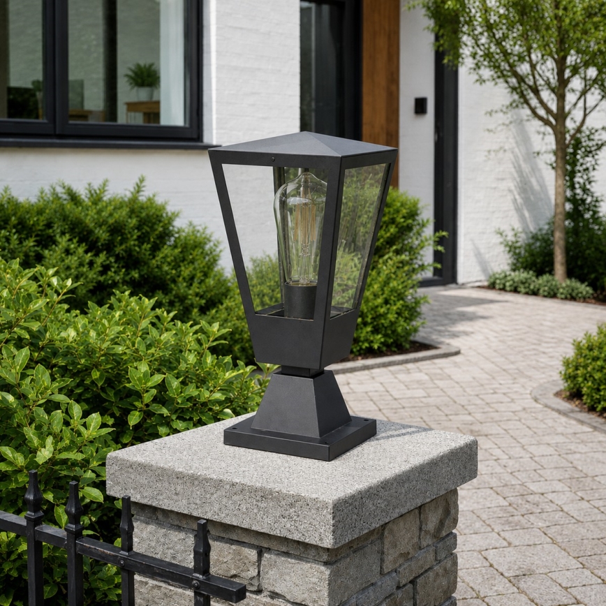 Brilliant - Udendørslampe WESTDLIFF 1xE27/20W/230V 30,7 cm IP44 antracit