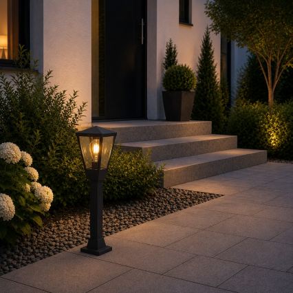 Brilliant - Udendørslampe WESTDLIFF 1xE27/20W/230V 73,4 cm IP44 antracit