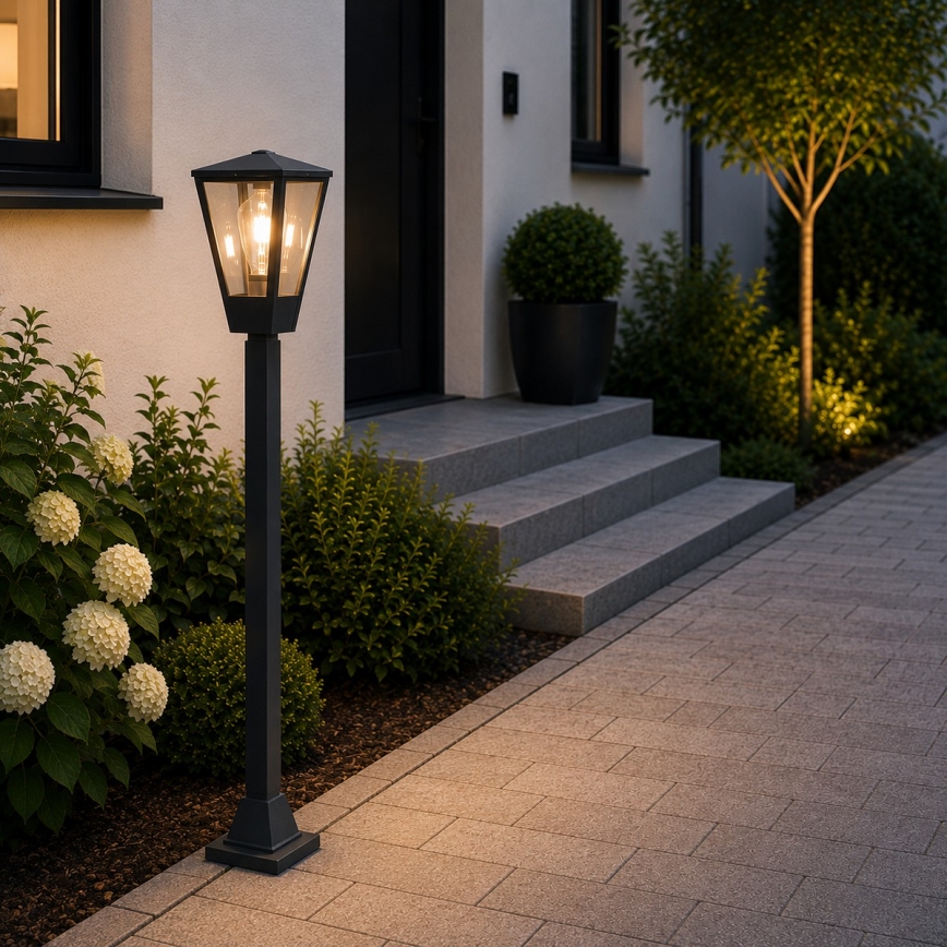 Brilliant - Udendørslampe WESTDLIFF 1xE27/20W/230V 98,4 cm IP44 antracit