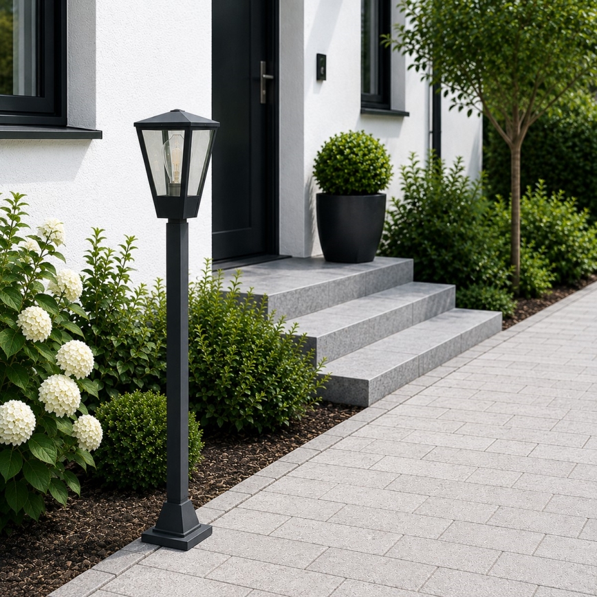 Brilliant - Udendørslampe WESTDLIFF 1xE27/20W/230V 98,4 cm IP44 antracit
