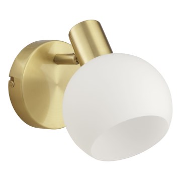 Brilliant - Væghængt spotlampe CONY 1xE14/20W/230V messing