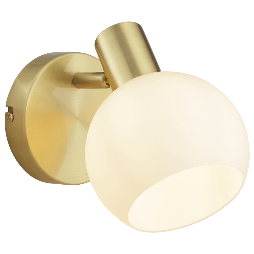 Brilliant - Væghængt spotlampe CONY 1xE14/20W/230V messing