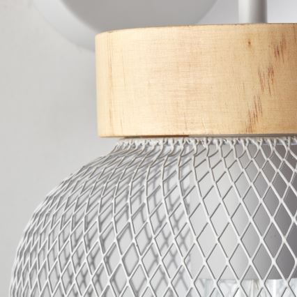 Brilliant - Væglampe GIADA 1xE27/40W/230V grå