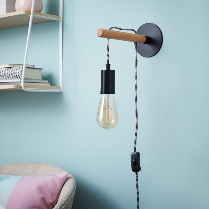 Brilliant - Væglampe JARBO 1xE27/60W/230V