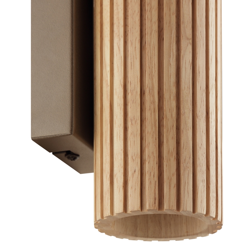 Brilliant - Væglampe LAKEWOOD 2xGU10/10W/230V brun