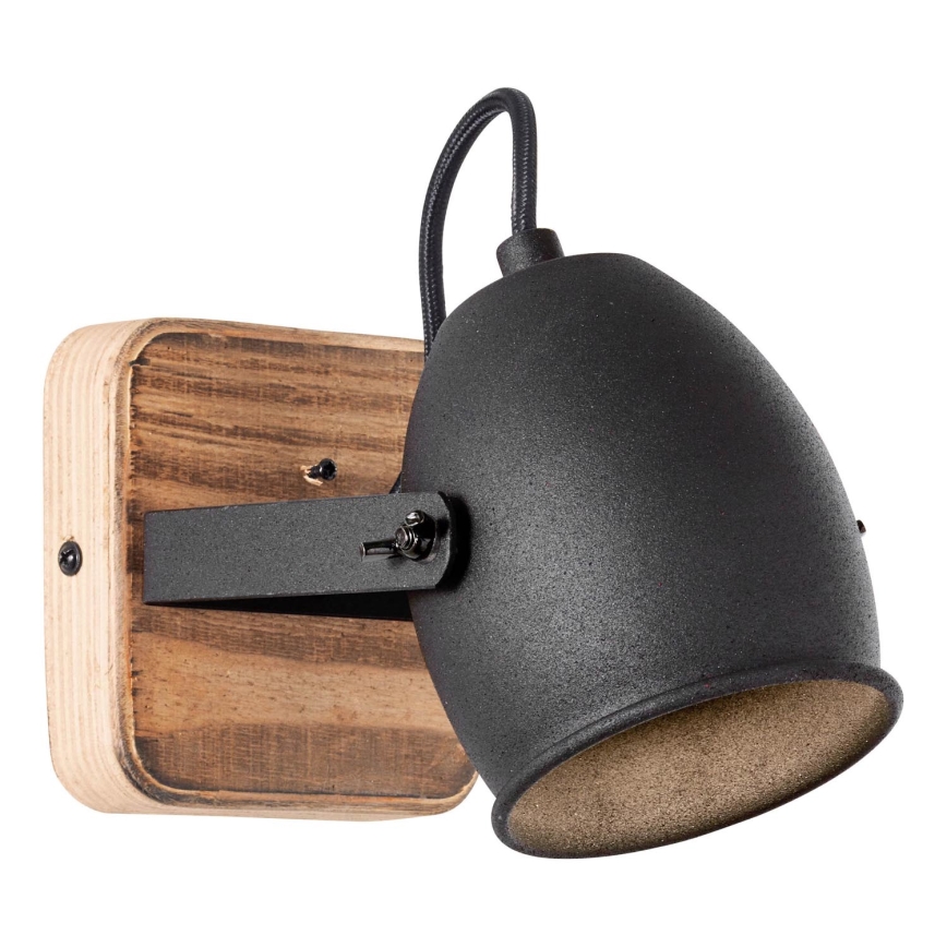 Brilliant - Vægspot CROWTON 1xGU10/6W/230V fyrretræ