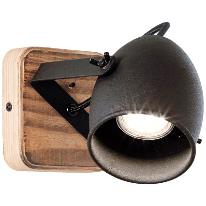 Brilliant - Vægspot CROWTON 1xGU10/6W/230V
