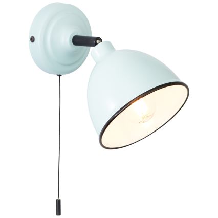 Brilliant - Vægspot TELIO 1xE14/28W/230V blå