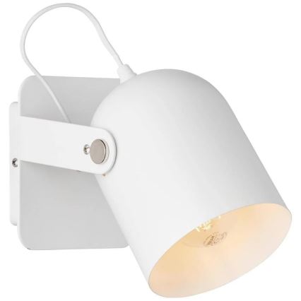 Brilliant - Vægspot YAN 1xE27/40W/230V hvid