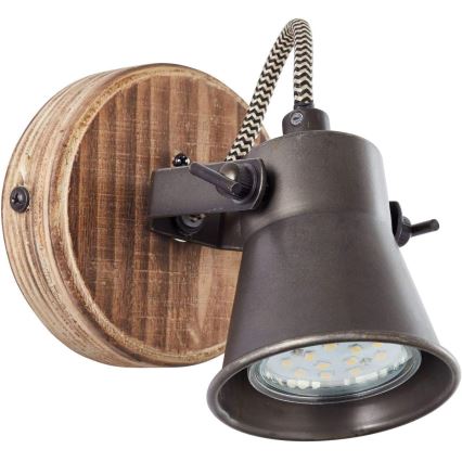 Brilliant - Vægspot DORISA 1xGU10/5W/230V