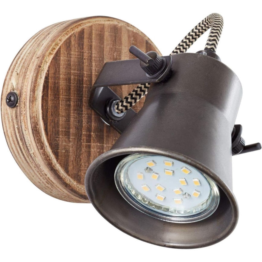 Brilliant - Vægspot DORISA 1xGU10/5W/230V