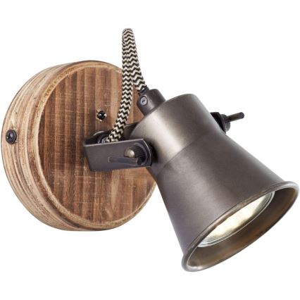 Brilliant - Vægspot DORISA 1xGU10/5W/230V