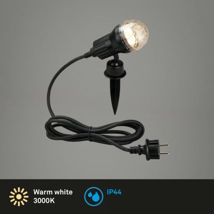 Brilo 3078-015 - LED udendørslampe TERRA 1xGU10/3W/230V IP44