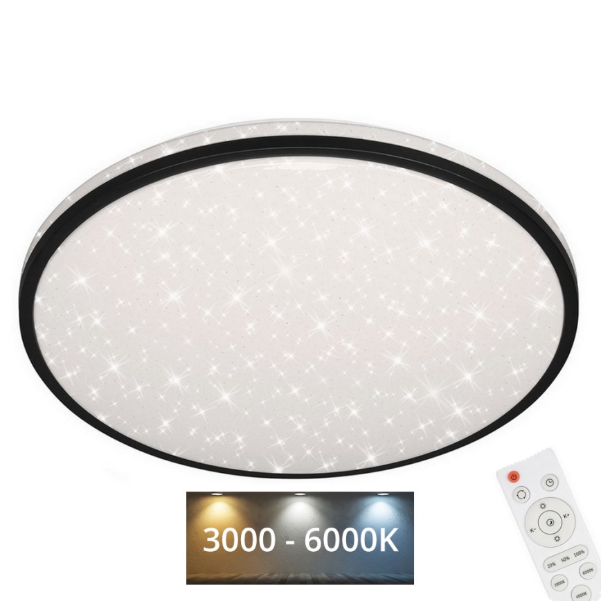 Brilo 3447-315 - LED loftlampe dæmpbar STARRY SKY LED/80W/230V 3000-6000K + fjernbetjening